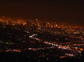 Night-time Los Angeles