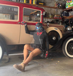 Andy and Model A Ford 1929