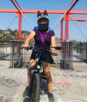 Andy on Bike