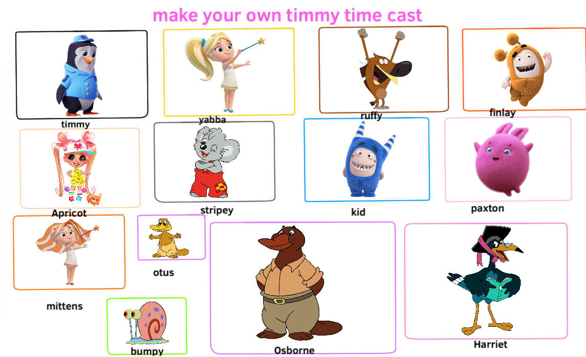 Timbit Characters Pip Time (Timmy Time) Cast by Lais2011 on DeviantArt