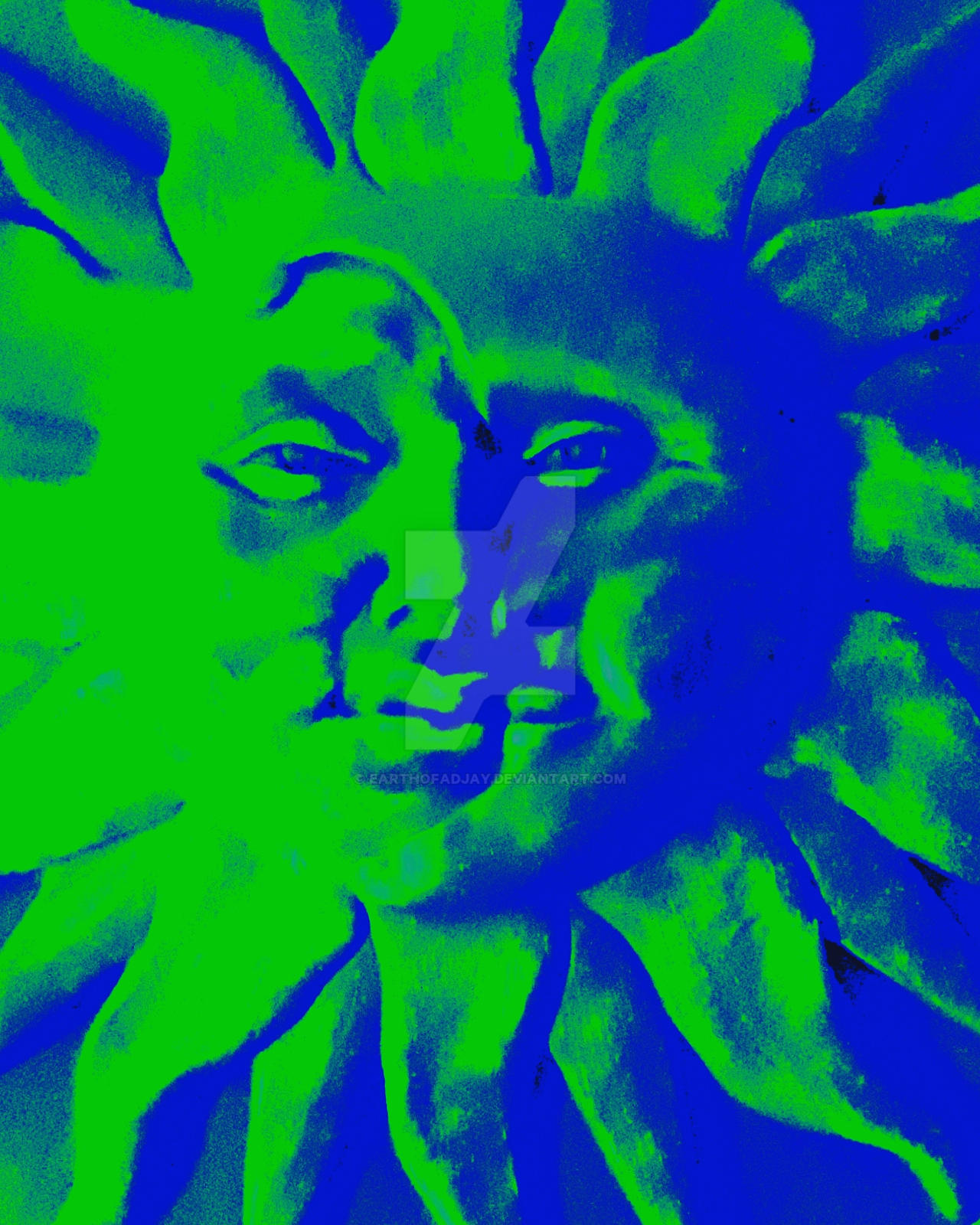 Psychedelic Sun And Moon By Earthofadjay On Deviantart Psychedelic Sun And Moon By Earthofadjay On Deviantart