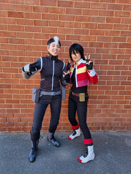 Shiro and Keith Voltron Cosplay