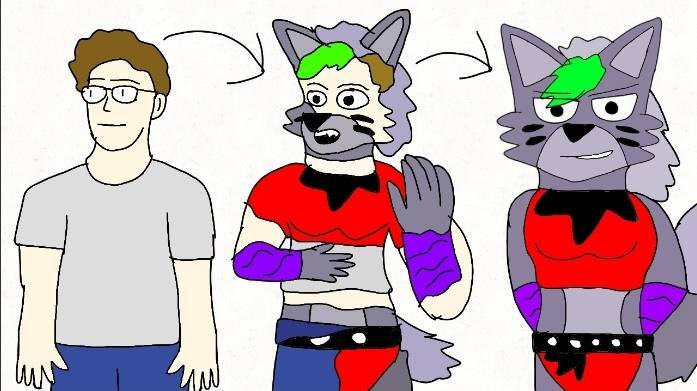 Roxanne Wolf tf by ElasticDoughnut on DeviantArt