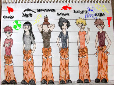 Naruto Boys: Jailed -colored-