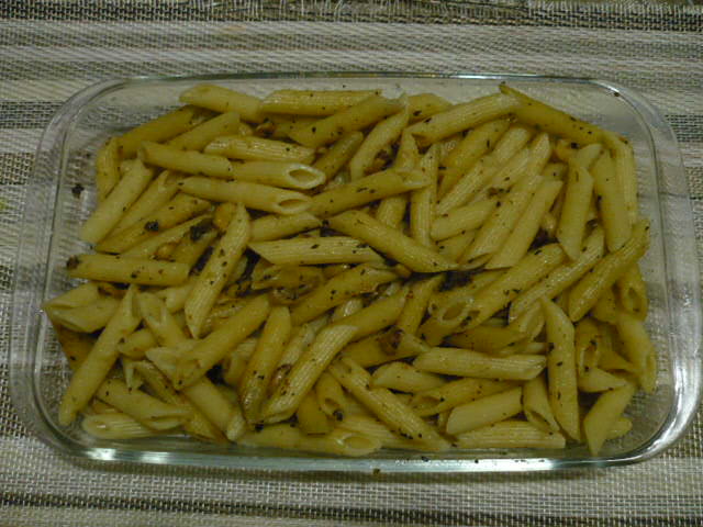 Penne with Herb and Garlic