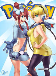 Gerania and Camila - Pokemon