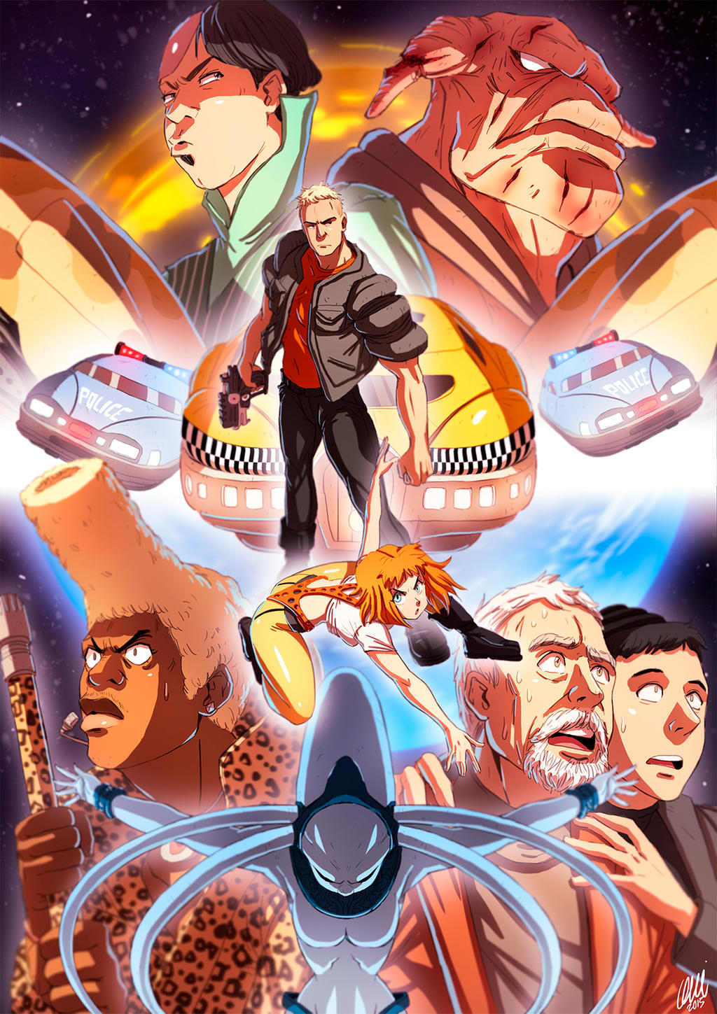 The Fifth Element - SpeedPaint by oNichaN-xD