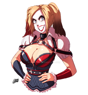 Harley Quinn AK - Sketchy Commission