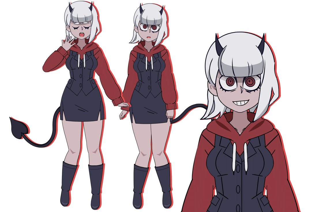 Helltaker Inflation Belphegor ( Helltaker OC ) by MikiPays on DeviantArt