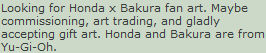 Honda x Bakura