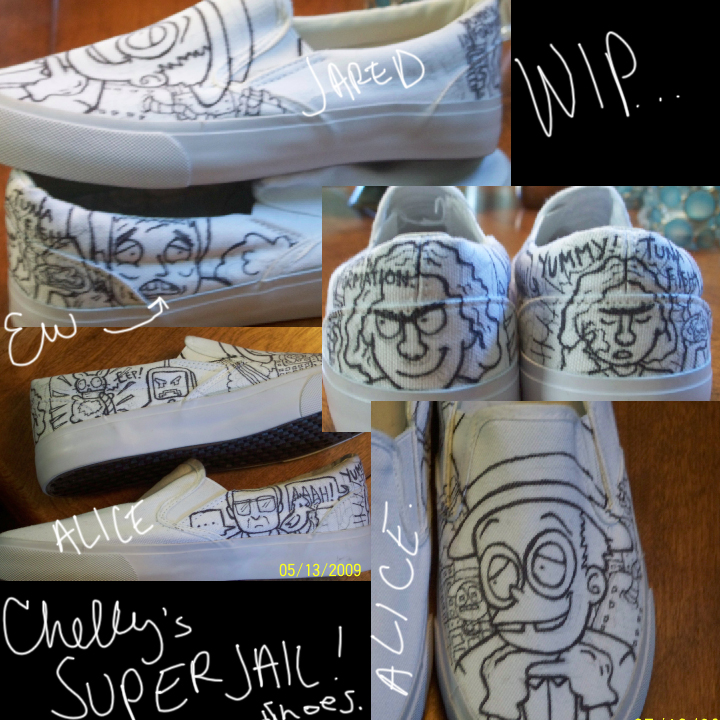 WIP 1 Superjail Shoes