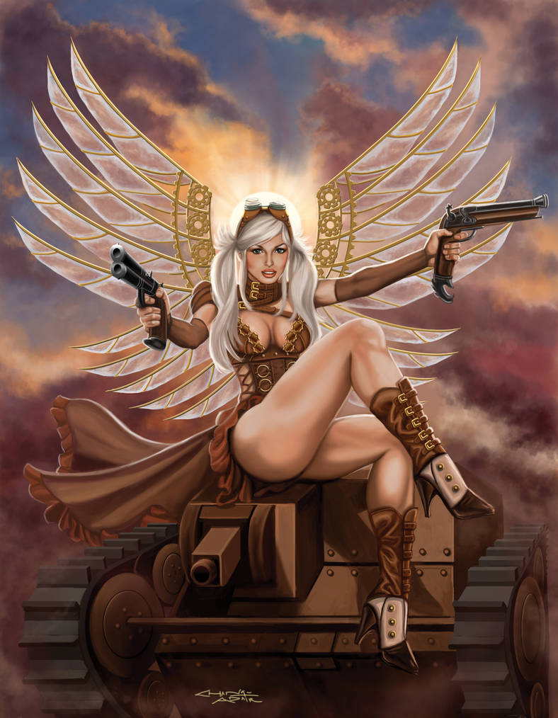 VeronikaSteampunk CMYK by rebelakemi