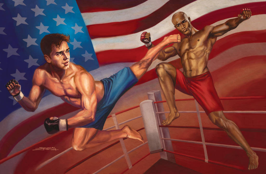 Ultimate Fighting Championships by rebelakemi