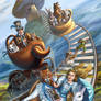 Steampunk Alice in Wonderland Teacup Rollercoaster