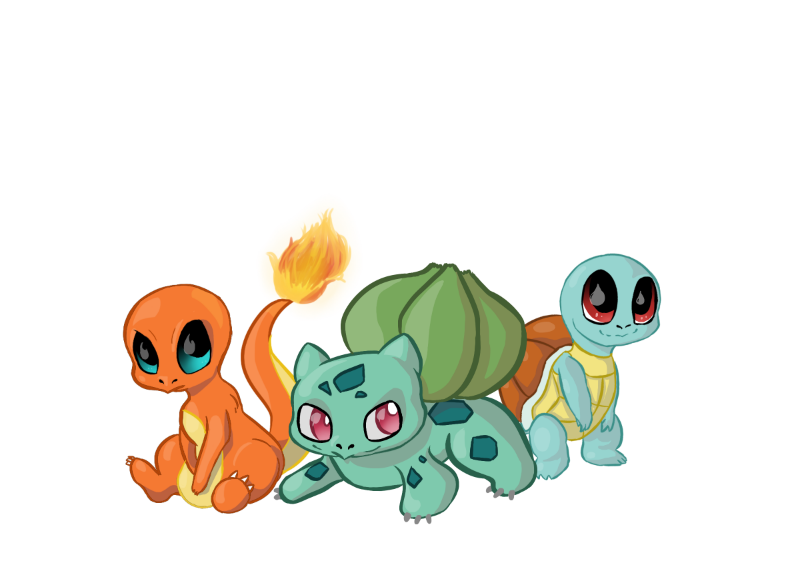 Pokemon X and Y doubles the starters with Bulbasaur, Charmander