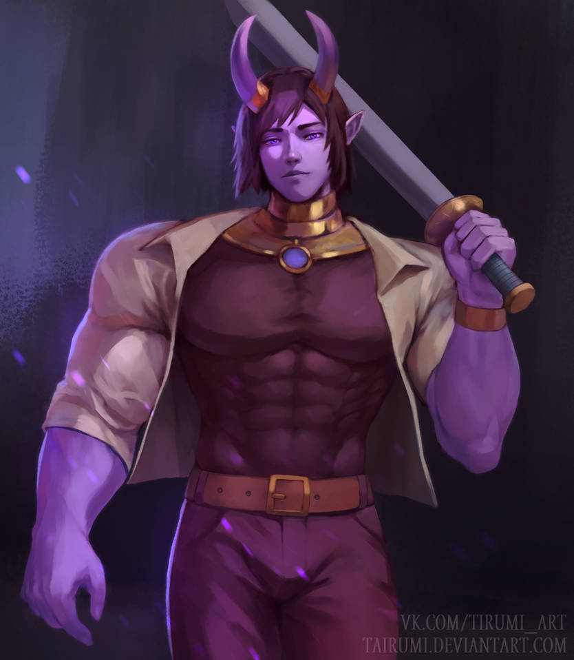 The Second Guardian's disciple - Purple Demon by TaiRumi on DeviantArt