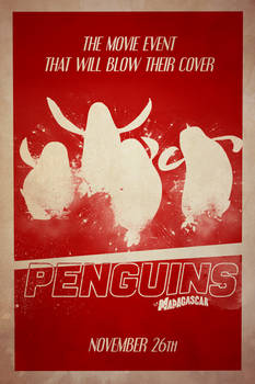 Penguins of Madagascar Movie Poster