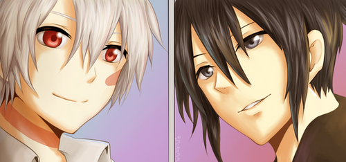 No.6: Nezumi and Shion by MrAmakat