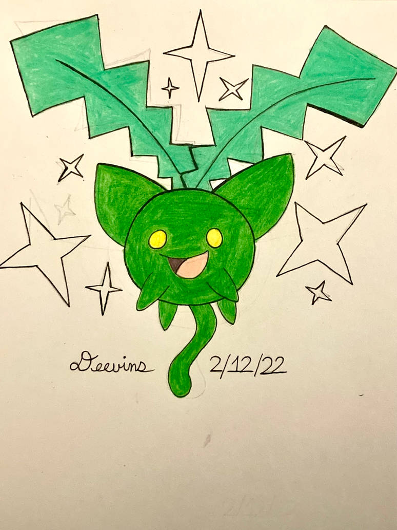 Shiny Hoppip by Deevins on DeviantArt