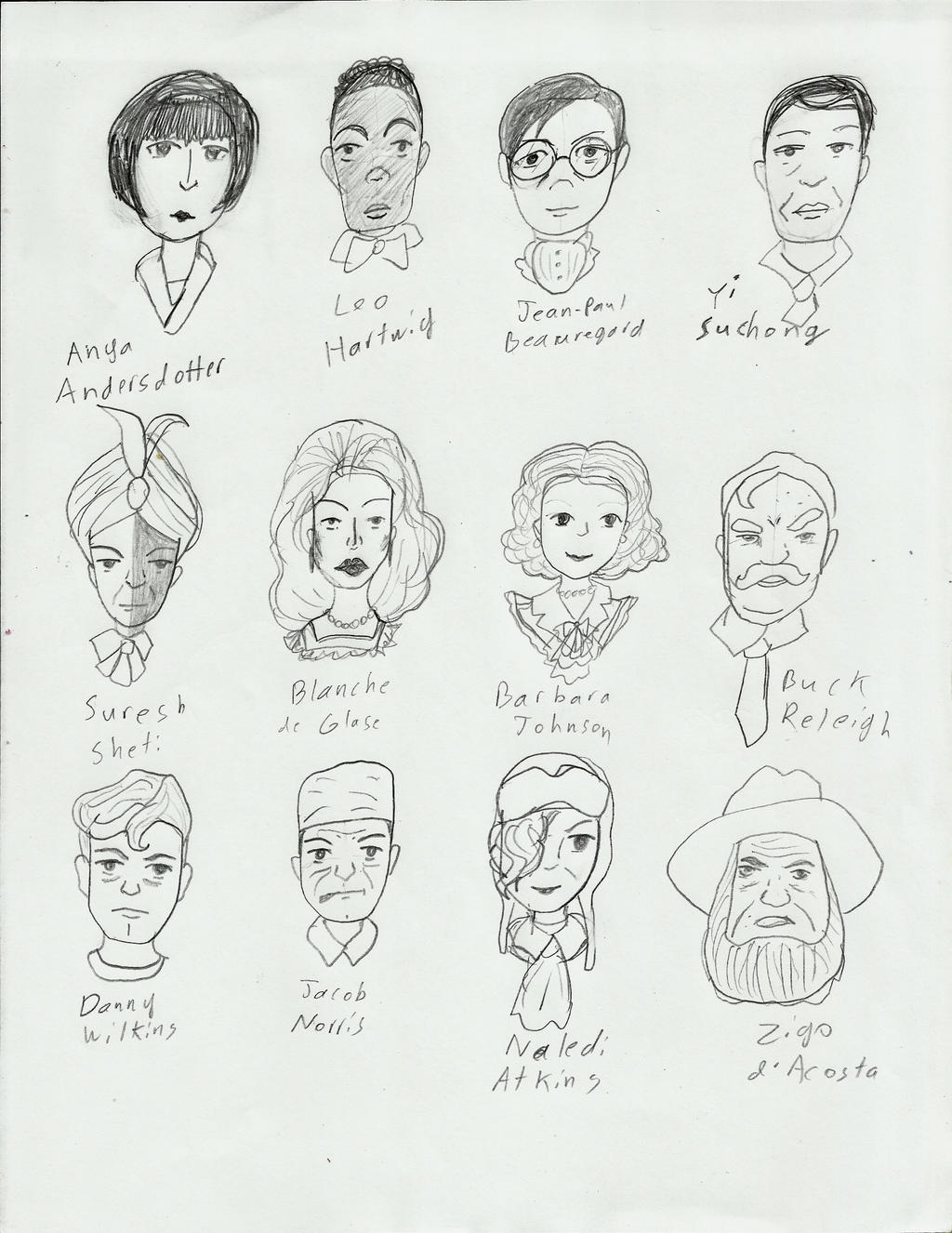 Bioshock Headshot sketches 3 by Lord-Viceroy-Ramirez on DeviantArt