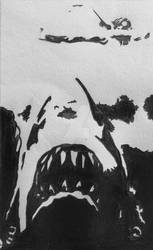 Jaws silhouette