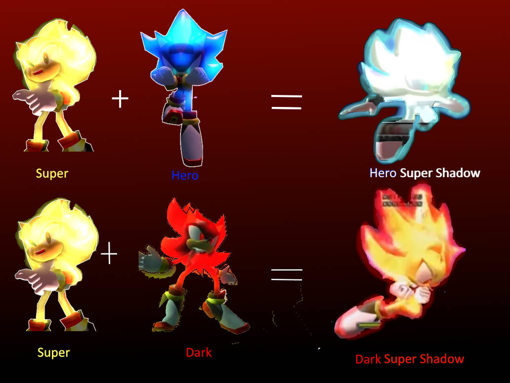 Shadow's Forms by Nzar2 on DeviantArt