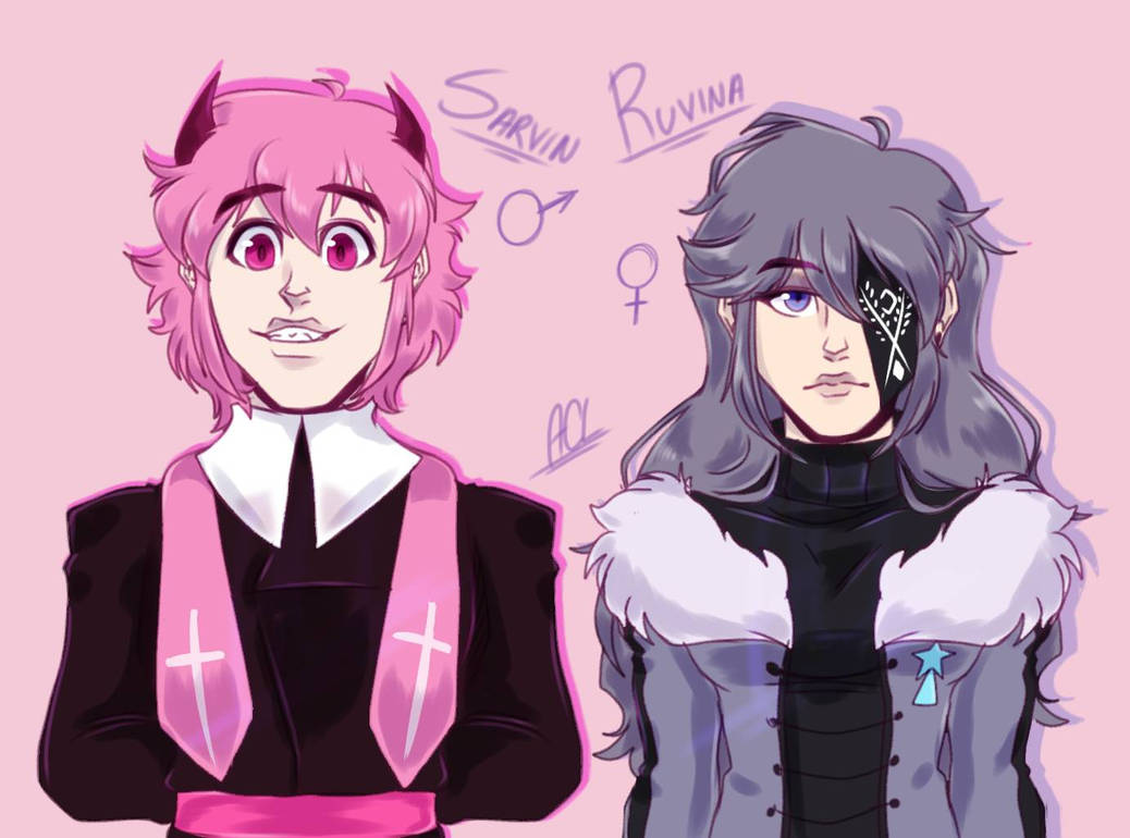 SARVENTE AND RUV (GENDERBENDER) //MID-FIGHT MASSES by ArtKotaro08017 on ...