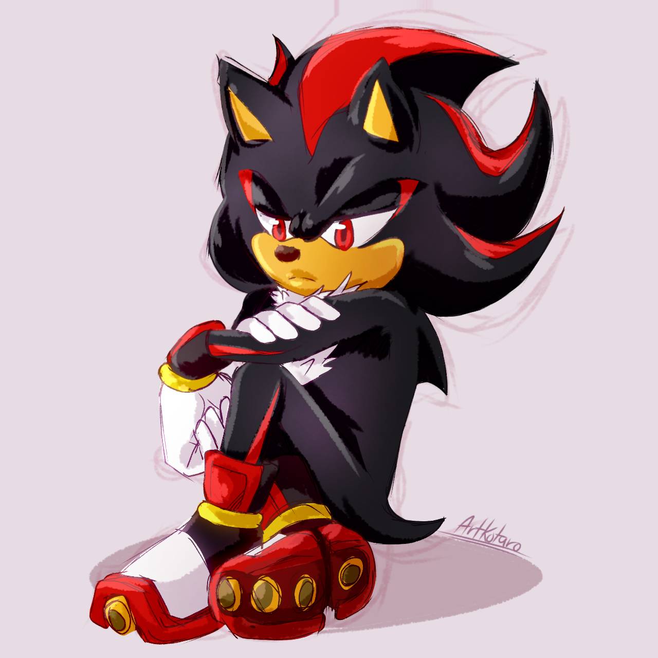 Shadow The Hedgehog (Beta Design)