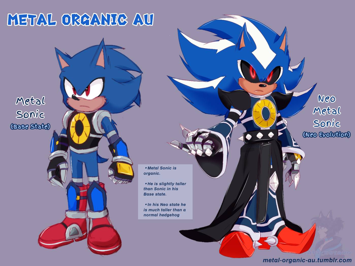 Lord Neo // Metal Organic AU (2/3) [Sonic AU] by ArtKotaro08017 on  DeviantArt