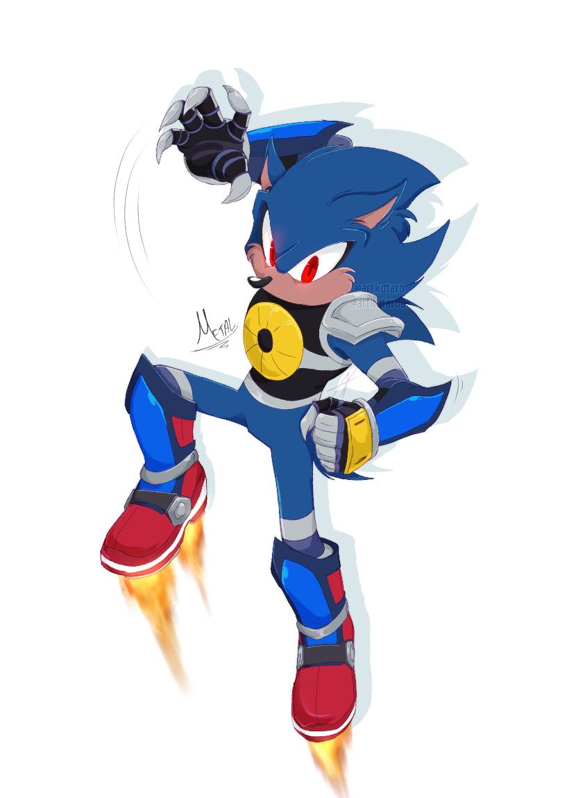 Metal Sonic?? - Sonic Prime by ArtKotaro08017 on DeviantArt