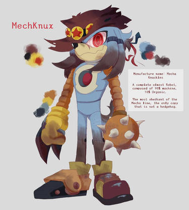 Mecha Sonic MK I (Metal Organic AU) by artkotaro08017 : r/SonicTheHedgehog