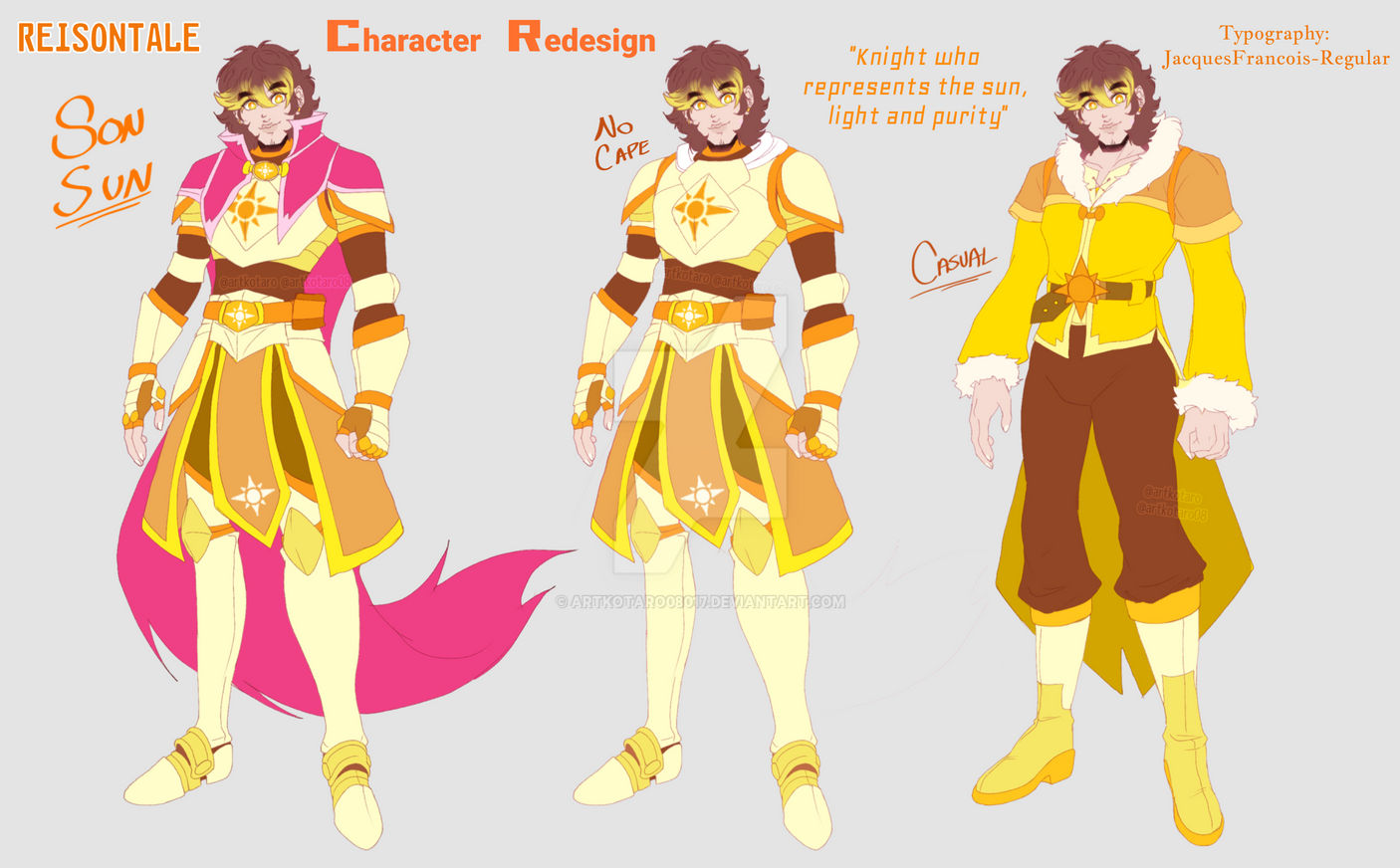 Character redesign of my Undertale AU (2/2) by ArtKotaro08017 on DeviantArt