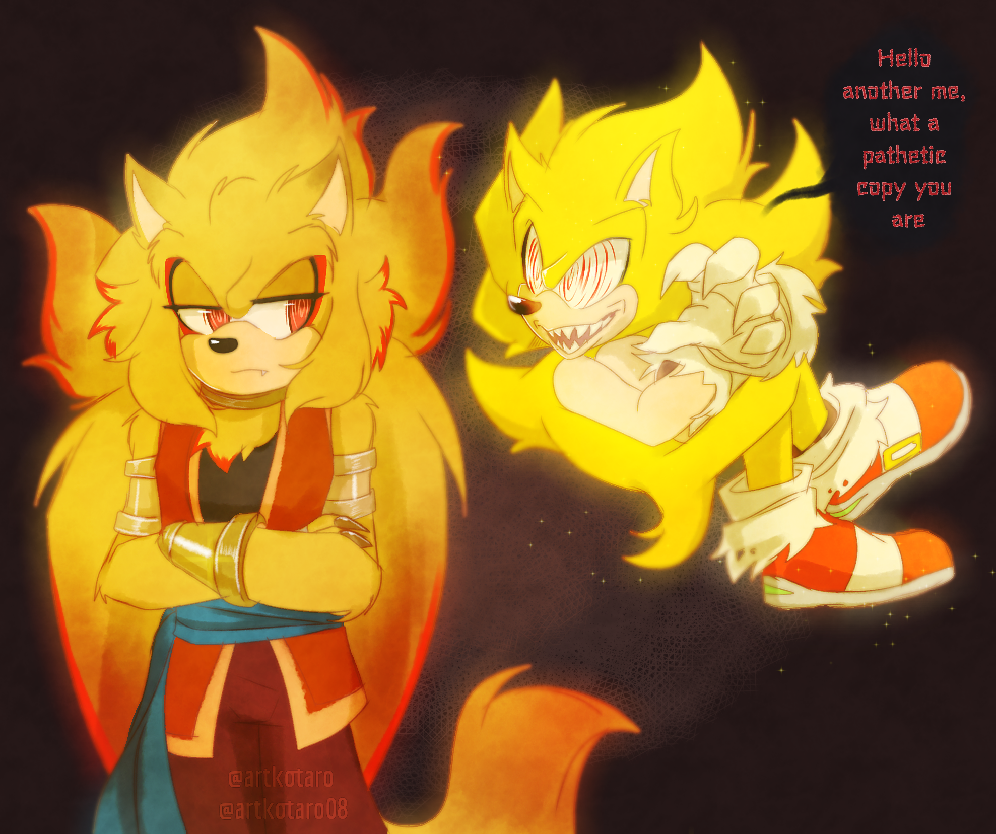 Fleetway Super Sonic Edit! by therealmarronette on DeviantArt