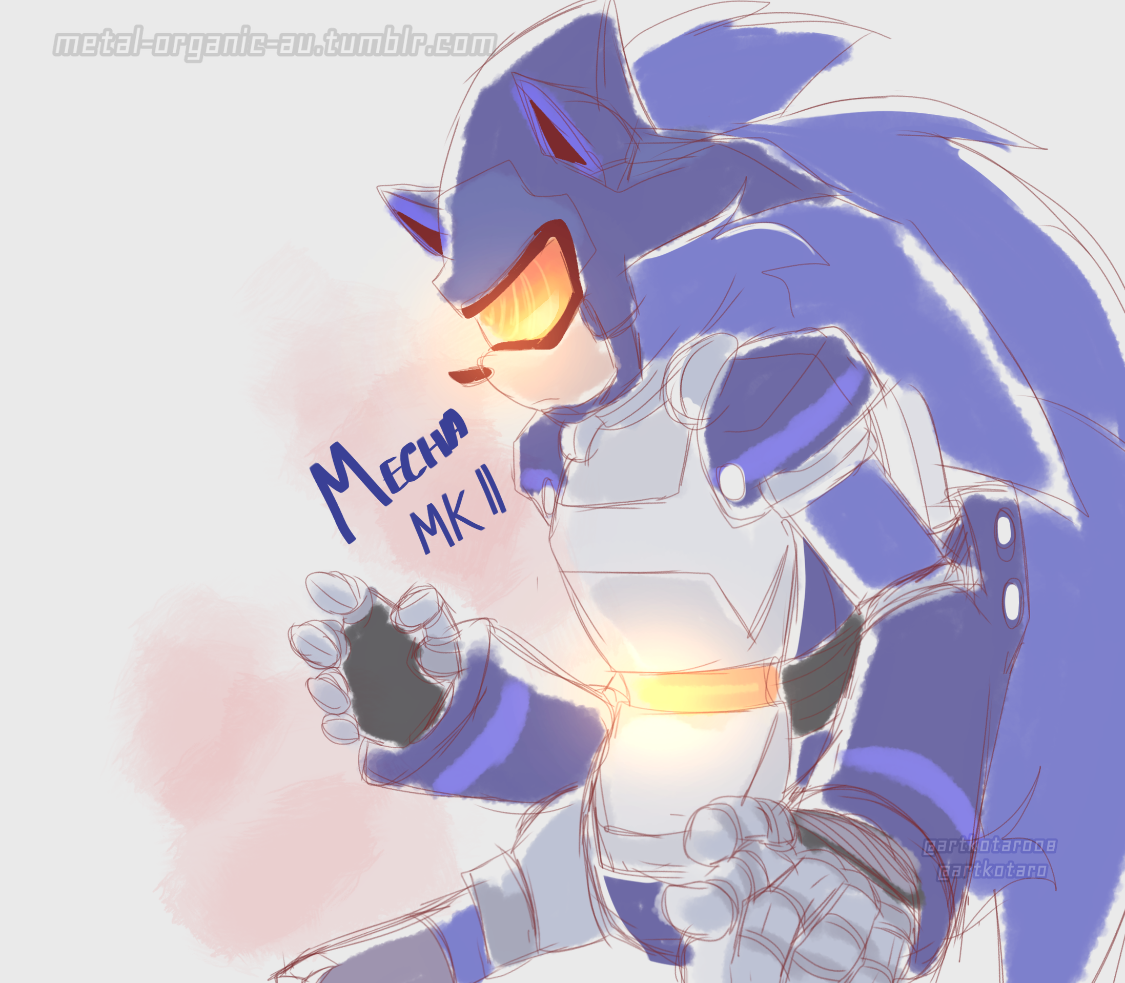 Mecha Sonic MK I (Metal Organic AU) by artkotaro08017 : r/SonicTheHedgehog