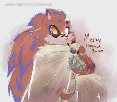 Mecha Sonic MK I (Metal Organic AU) by artkotaro08017 : r/SonicTheHedgehog