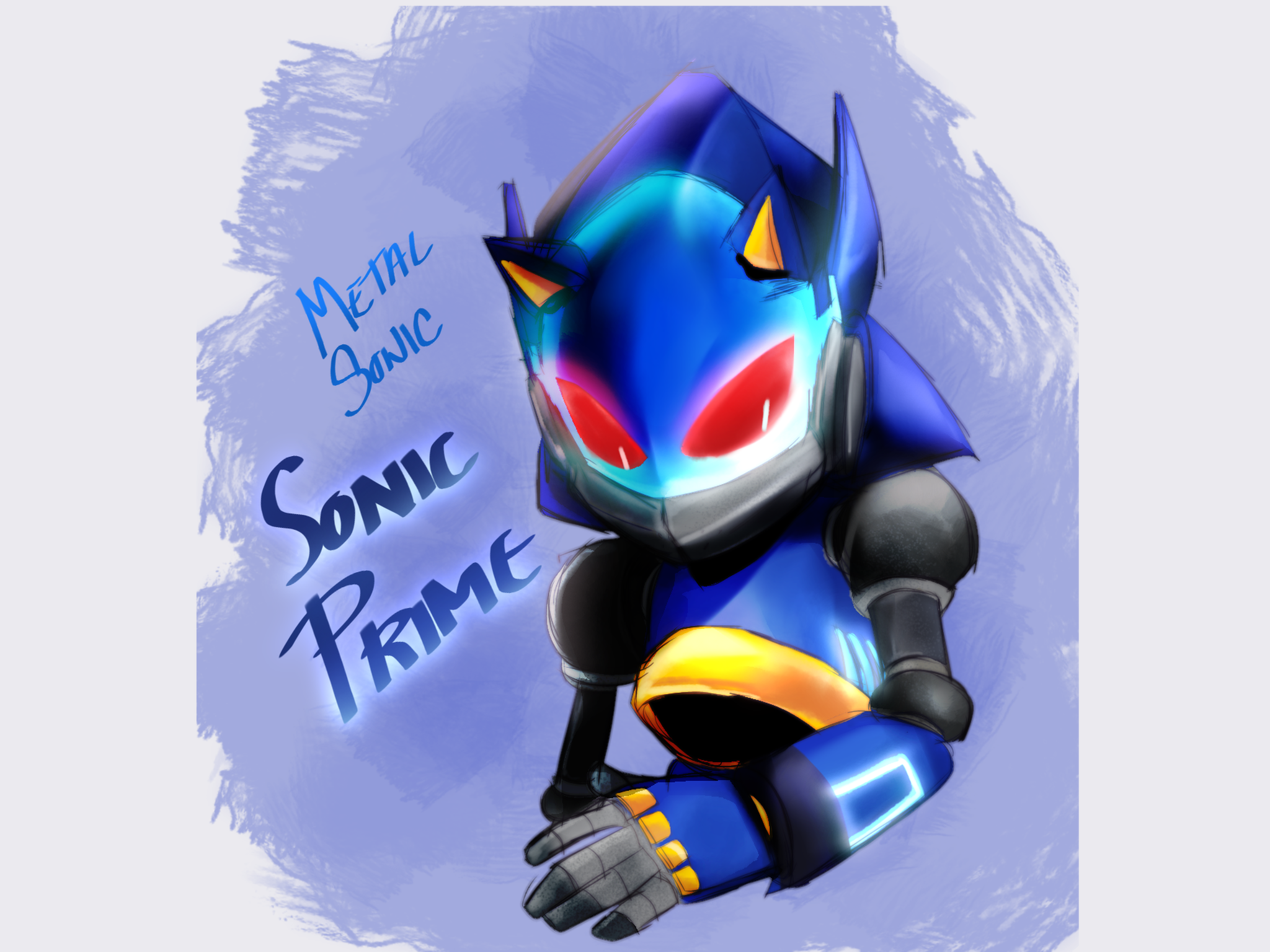 Metal Sonic?? - Sonic Prime by ArtKotaro08017 on DeviantArt