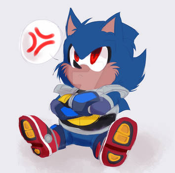 Classic Metal Sonic - Metal Organic AU 