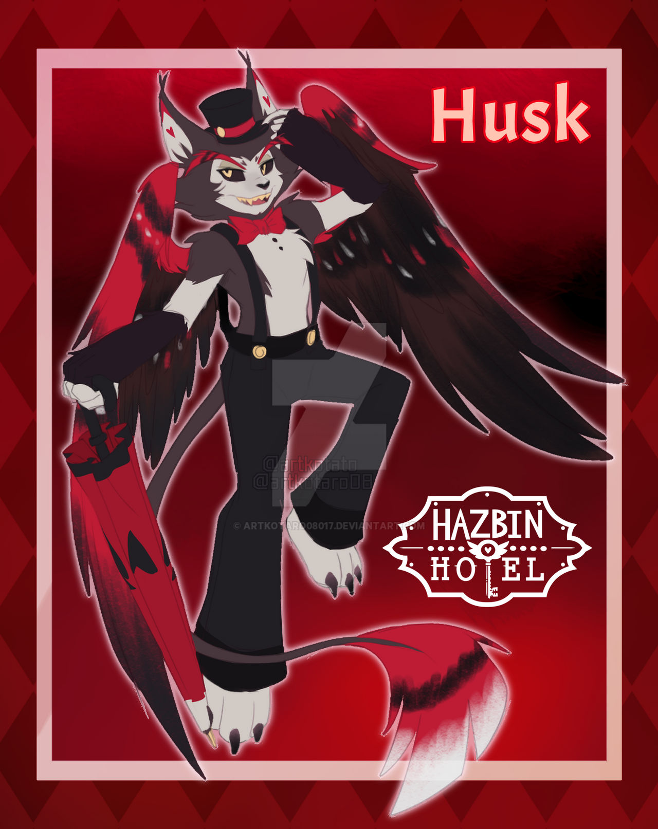 Husk - Hazbin Hotel by ArtKotaro08017 on DeviantArt