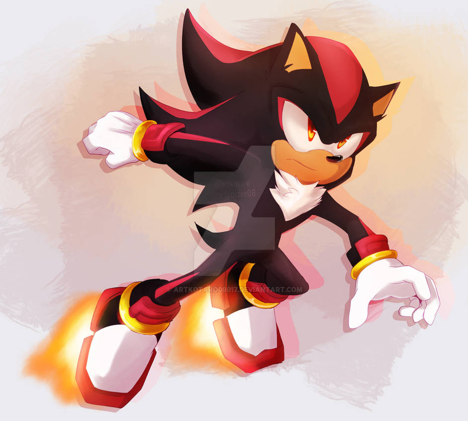 Shadow the Hedgehog - Fanart by ArtKotaro08017 on DeviantArt