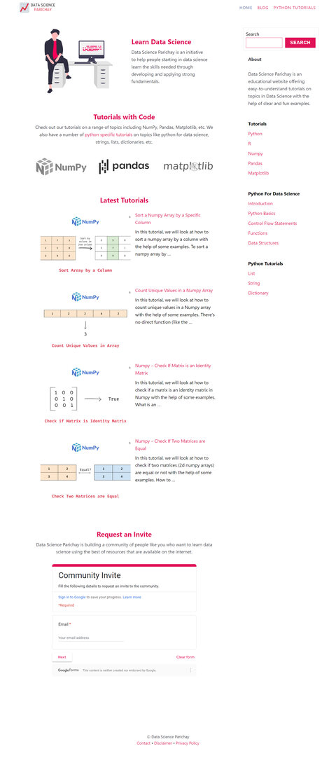 Data Science Parichay by datascienceparichay on DeviantArt