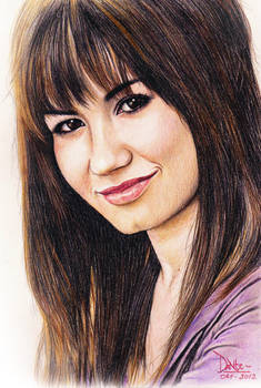 Top Pop singer Demi Levoto Pencil sketch.. cool?