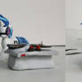 Vinyl Scratch/Dj P0n3 Custom BLind Bag w/turntable