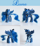 Luna Custom Sculpted MLP figure by alltheApples