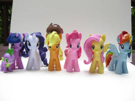 My Little Pony Mane 6 custom figures!