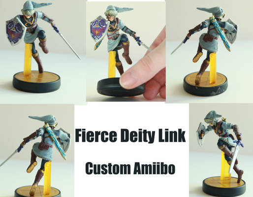 Fierce Deity Link Amiibo Custom