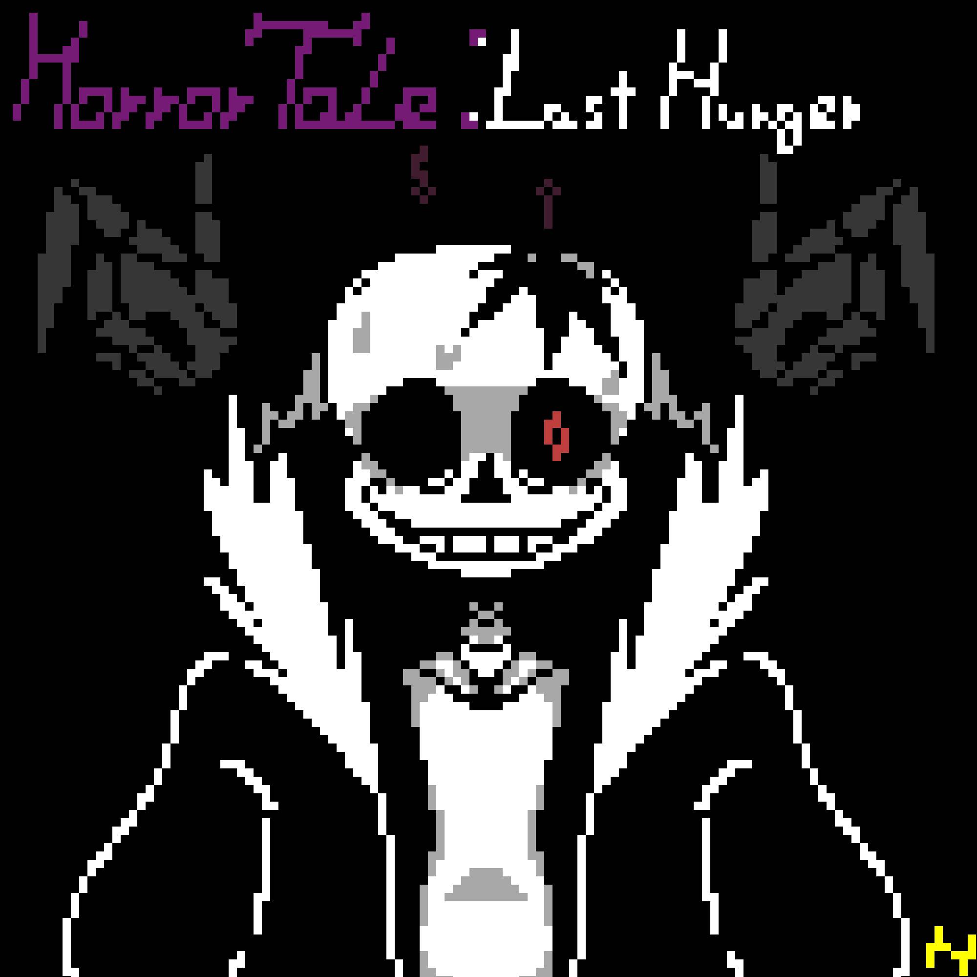 Horrortale Sans Hunger Posed by Flybydogey101 on DeviantArt