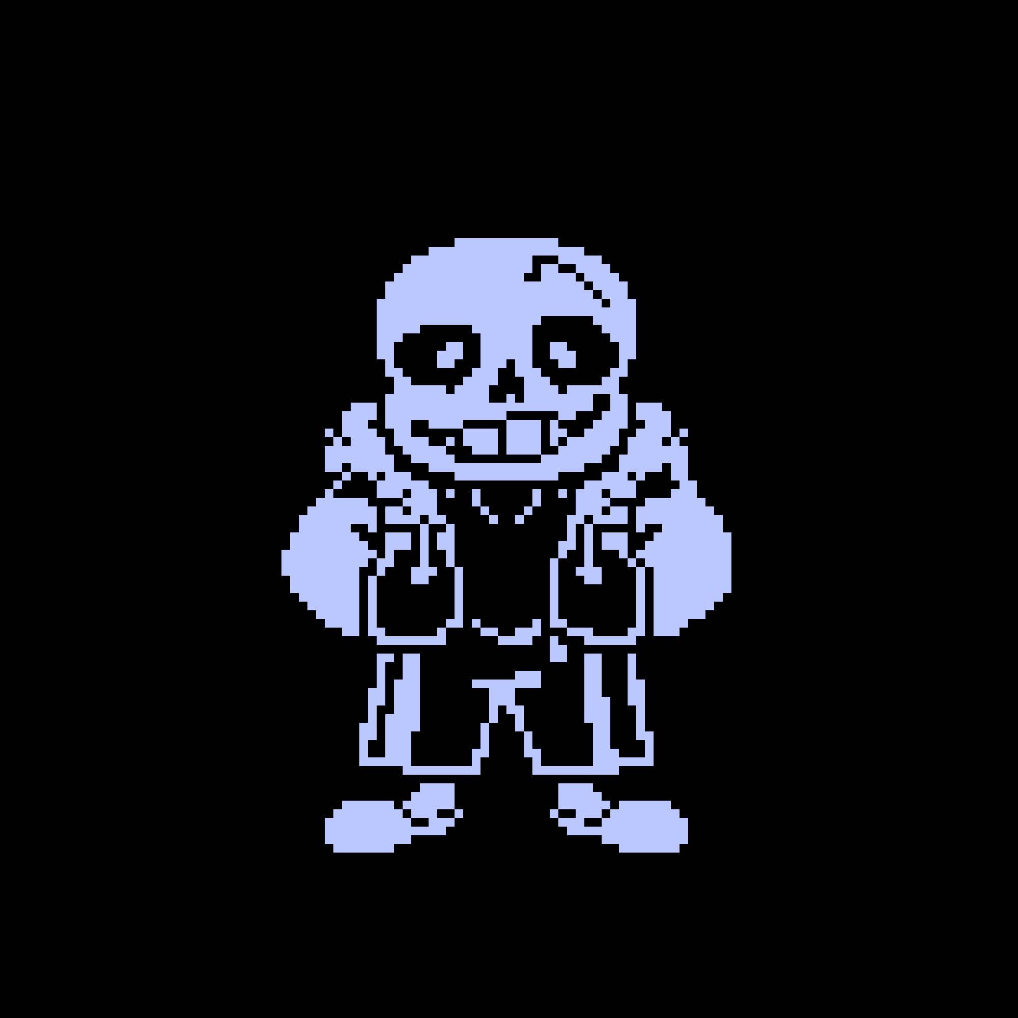 Sans remake pixel art