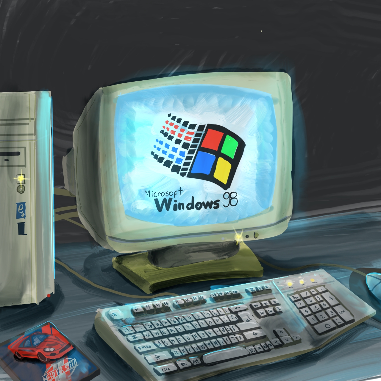 Windows 98 Pc Shell Windows 98 by LuisHumanoide on DeviantArt