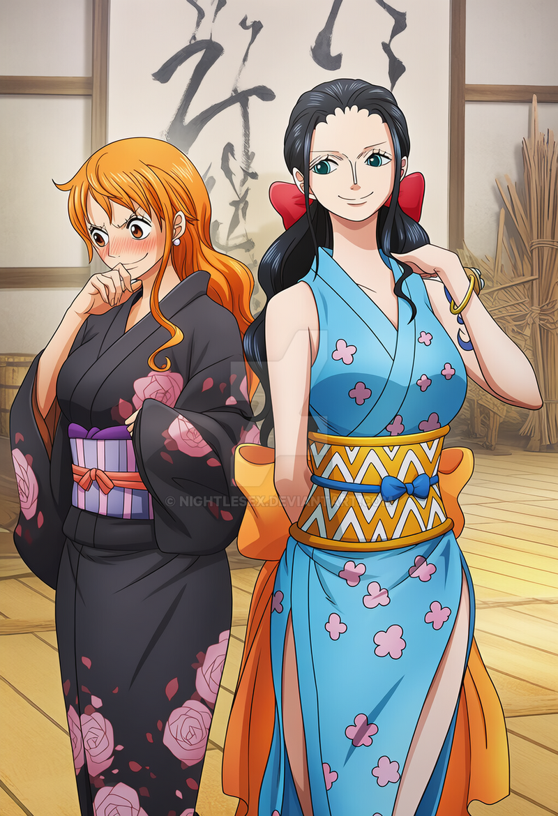 Nami X Robin By NightLeseX On DeviantArt nami-x-robin-by-nightlesex-on-deviantart