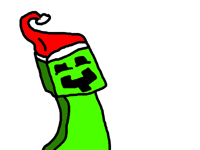 Free: Pixel , Minecraft Creeper Coloring book Christmas, mines transparent  background PNG clipart 